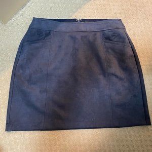 LOFT Suede Skirt- Excellent Condition